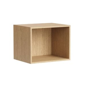 Kaboodle 460 x 400-499mm Honey Oak Customisable Microwave Open Shelf