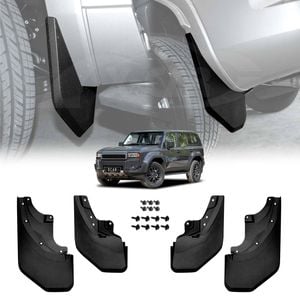 Mud Flaps Splash Guards for Toyota Prado 250 Series 2024-Onwards Mudguard Front and Rear Set of 4