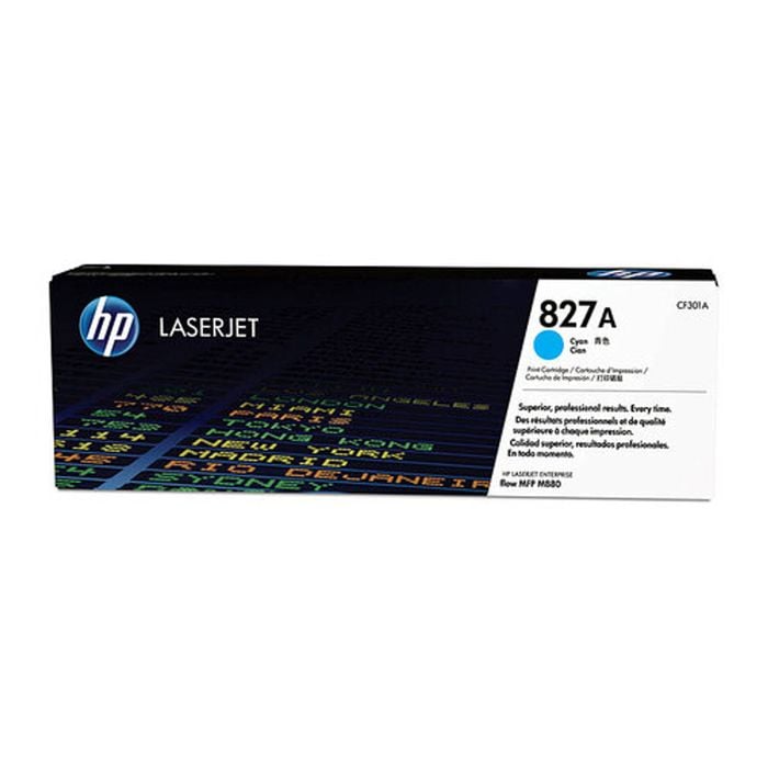 Hp 827a / Cf301a Cyan Toner Cartridge