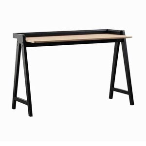 Modern Furniture YARA Study Desk 118cm - Black & Natural