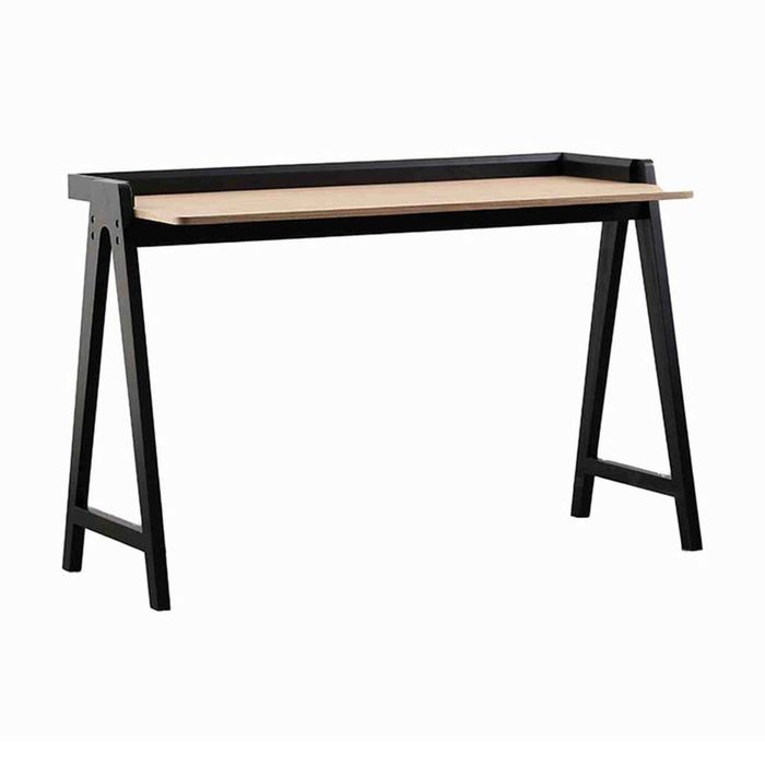Modern Furniture YARA Study Desk 118cm - Black & Natural