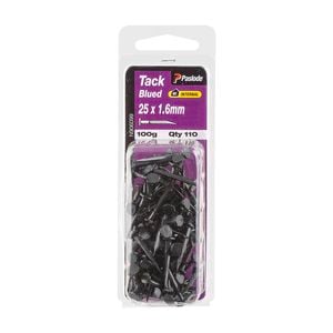 Paslode 25 x 1.6mm Blued Tack Nail - 110 Pack