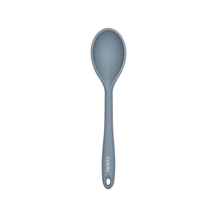 Ladelle Craft Blue Silicone Spoon Cooking/serving Utensil