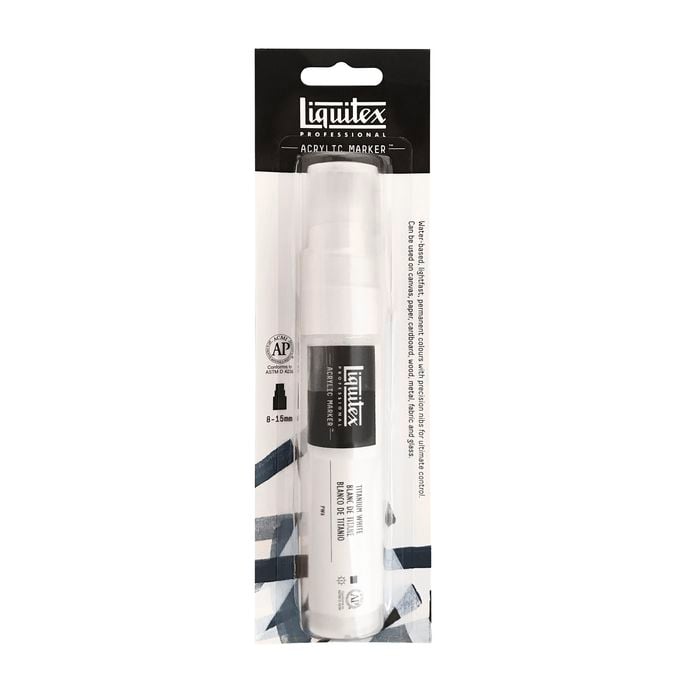 Liquitex 15mm Titanium White Acrylic Marker