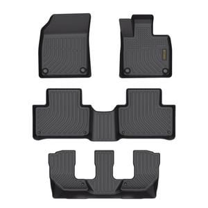 Vehiclab Volvo XC90 - 2015 - 2025 - 7 Seater - 3 ROWS - 3D/5D All Weather Moulded Car Floor Mats