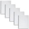 5pc Spirax 511 Hard Cover Notebook Writing Stationery Twin Wire 200-pages Blue