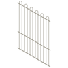 ProtectorAl 0350-1200W x 1800H Monument Loop Top Pool Fence Panel Raked 16-30º
