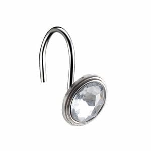 Barelli Exquisite Shower Curtain Rings - 12 Pack