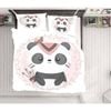 3D Cartoon Cute Panda 59 Bed Pillowcases Quilt Queen Size