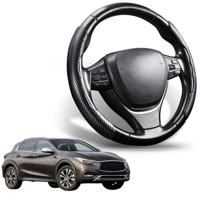 Segmented Steering Wheel Cover for Infiniti QX30 2016 - 2020