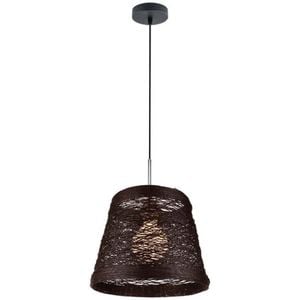 Sorrento 30CM Brown Bamboo Pendant