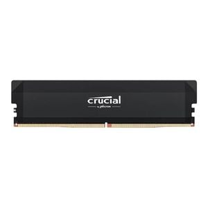 Crucial Pro 16GB (1x16GB) DDR5-6400 UDIMM Memory - Black [CP16G64C38U5B]