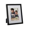 Home+wares 8x10" With 5x7" Opening Black Photo Frame - Pack Of 4