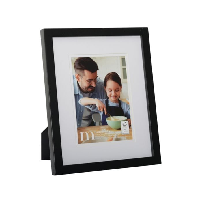 Home+wares 8x10" With 5x7" Opening Black Photo Frame - Pack Of 4