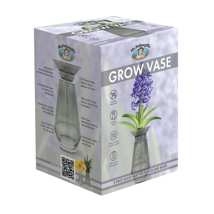 Mr Fothergill's Seed, Bulb & Cutting Glass Grow Vase