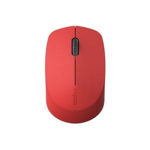 Rapoo M100 Wireless 2.4GHz/Bluetooth Optical Mouse - Red