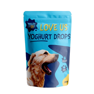 Doggylicious Yoghurt Drops Dog Training Treats 250g