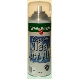 White Knight 310g Crystal Clear Acrylic Gloss - Gloss