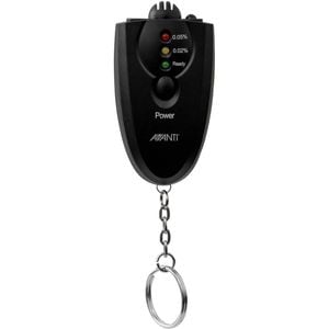 Avanti LED Alcohol Tester Compact Breathalyser Meter Breath Test Detector Black