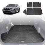 AUSGO Boot Liner for Toyota Kluger GX / GXL 2021-Onwards 3-Piece Set Cargo Trunk Mat
