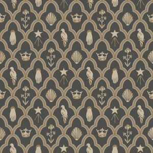 Wallpaper Trader Turtledove Barn Wallpaper Roll 10.05m X 53cm, Charcoal