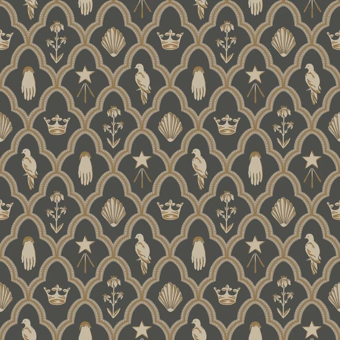 Wallpaper Trader Turtledove Barn Wallpaper Roll 10.05m X 53cm, Charcoal