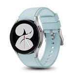 TEGAL Silicone Sport Band Strap For Samsung Galaxy Watch 5 / 5 Pro / 4 / 4 Classic Light Blue