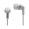 Moki Dots Noise Isolation On The Go Portable Music Earbuds - WHITE