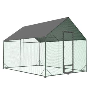 BingoPaw Walk-in Chicken Coop Run Cage Rabbit Hutch 300x405x276cm