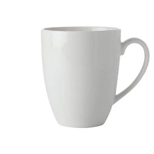 Maxwell & Williams 390cml White Basics Durable Porcelain Coupe Mug - White