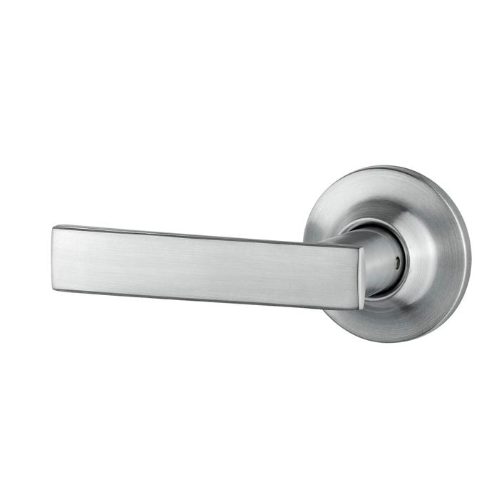 Sylvan Houston Satin Chrome Plated Dummy Wardrobe Lever