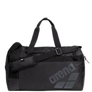 Arena All Set Duffle  40L Sports Gym Travel Aquabreathe Water-Repellent in Black