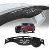 Luxury 3D Dash Mat Pad Non-Slip for Nissan Patrol 2012-2024 Y62 Series Microfiber Leather