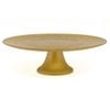 Luigi Bormioli Glitter Footed Cake Stand - Gold