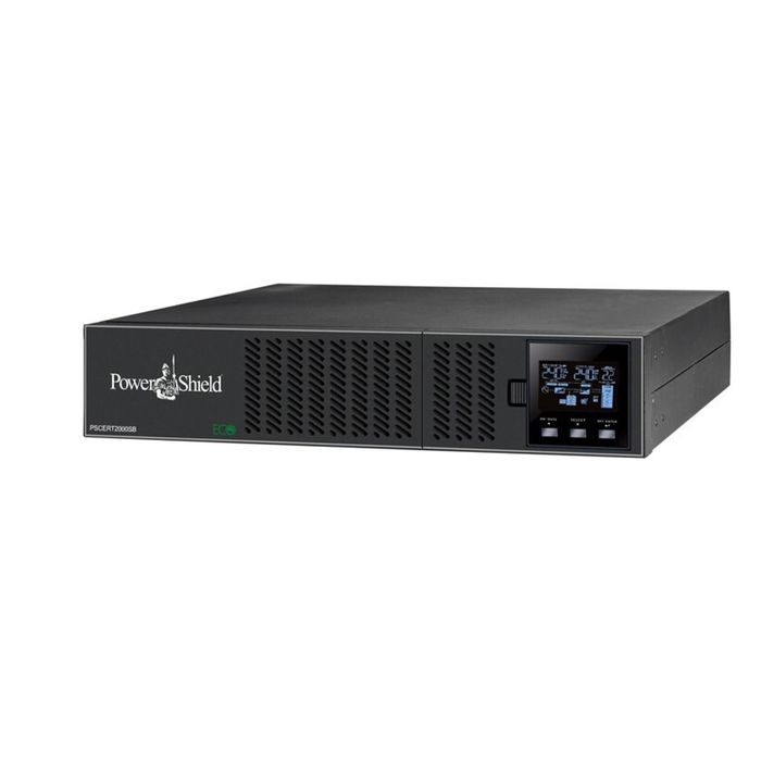 PowerShield Centurion RT 2000VA short base UPS with Rail Kit Bundle (PSCERT2000SB, PSRK), compact and efficient power backup