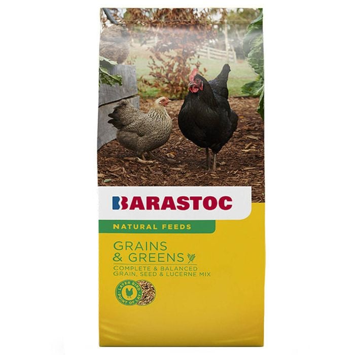 Barastoc Grains and Greens Laying Hen Chicken Poulty Suitable Feed 20kg