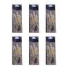 6x Wilson Rigged to Jig Rig 3 Hook Squid Style Jig Fully UV Active - Colour #3