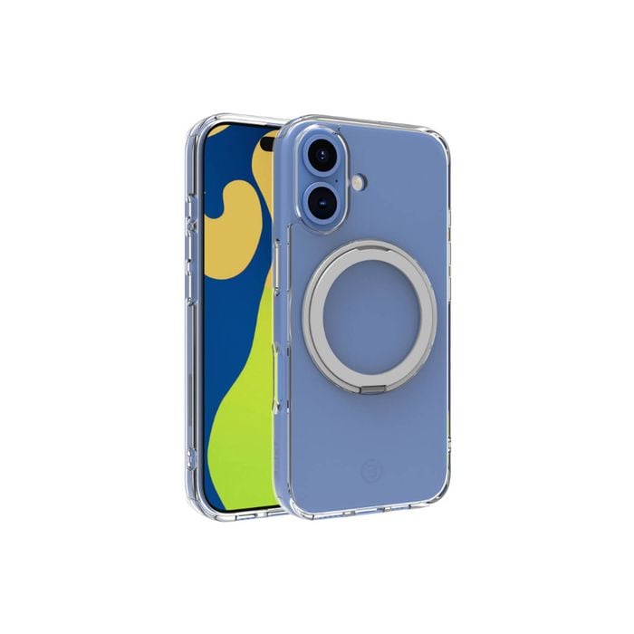 3sixT NeoStand 360 Case Back Cover For Apple iPhone 16 - Clear