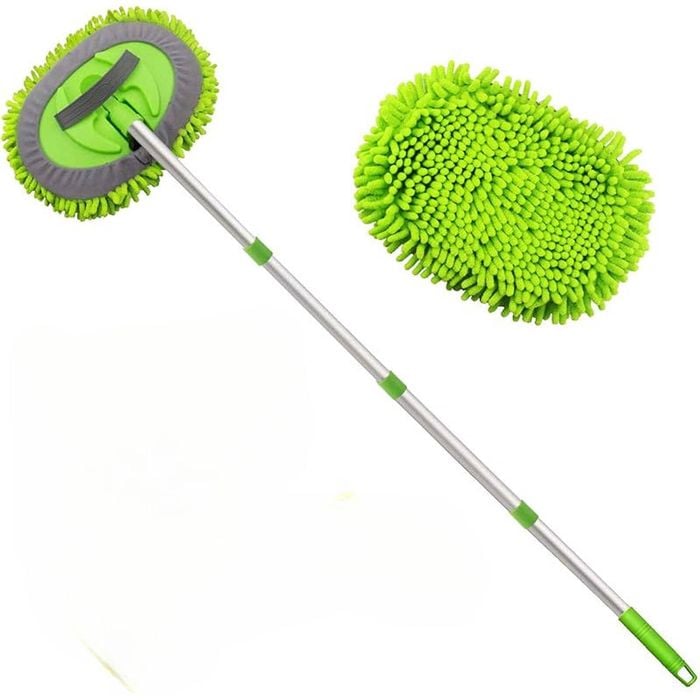 62-Inch Wash Mop with Stainless Steel Handle
