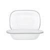 Argon Tableware White Enamel Pie Dishes - 25.5cm - Pack of 2
