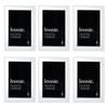 6PK Unigift 40x50cm Iconic MDF Glass Photo Frame Picture Holder - White