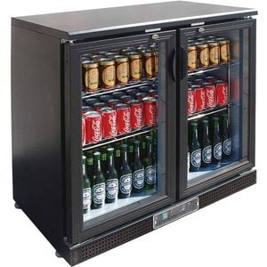 Thermaster SC248G Two Door Drink Cooler