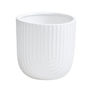 MODA 12cm Off White Rainbow Planter