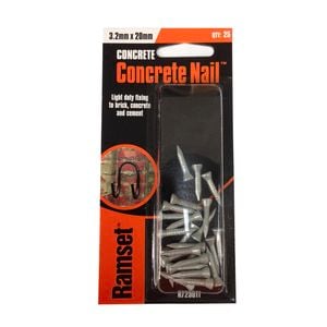 Ramset Concrete Nail  3.2 x 20mm 25pk