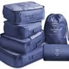 6 Piece Travel Bags Travel Storage Bags Luggage Storage Bags Clothes Packing Bags
