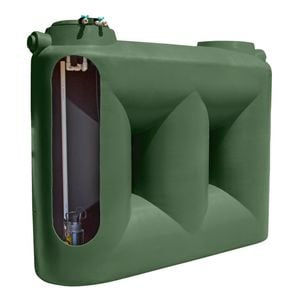 Clark Tanks 2000L Mist Green Tradepack Tank And Davey Evo MK2 Pump