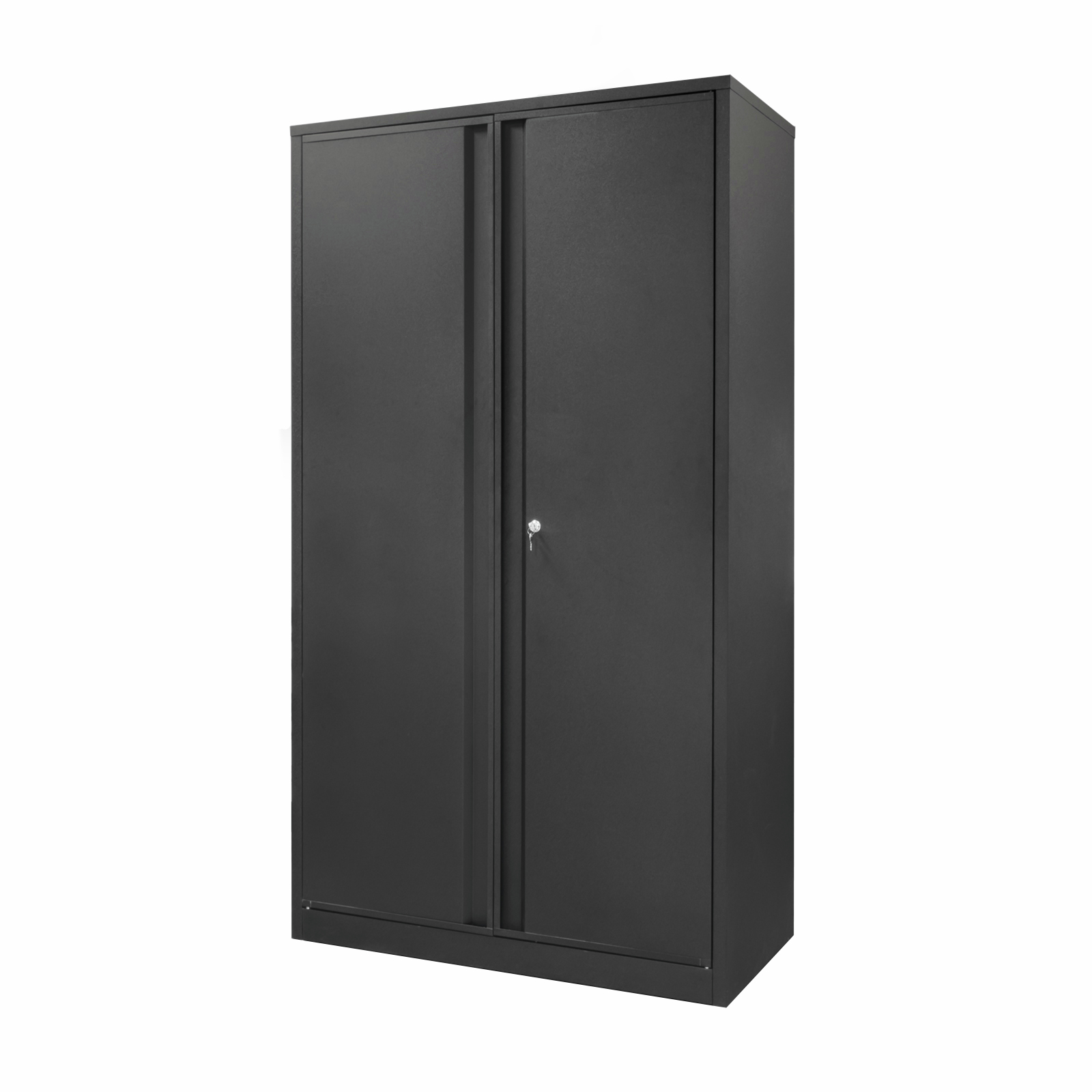 Pinnacle 2090 x 1160 x 540mm Matte Black XL Lockable Metal Cabinet Bunnings Australia