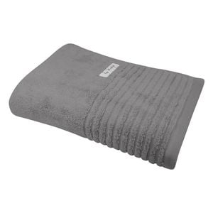 Bas Phillips Hayman Zero Twist Bath Towel 600gsm Cotton 137x68cm Cobblestone