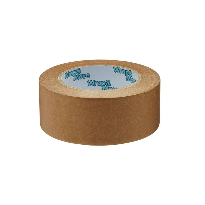Wrap & Move Kraft Paper Packing Tape