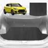 6D Diamond Car Boot Mat for Suzuki Swift Sport 2017-Current-Cargo Mat-Black-Outback GT